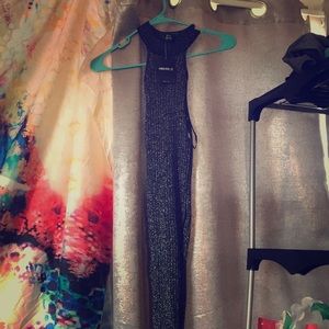 Sparkly skin tight fitting dress